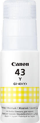 Чорнило Canon GI-43 PIXMA G540/G640 Yellow, фото 1