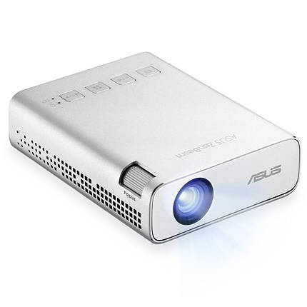 Проєктор портативний Asus ZenBeam E1R WVGA, 200 lm, LED, 1.2, WiFi, фото 1