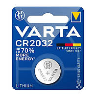 Батарейка VARTA литиевая CR2032 блистер, 1 шт.