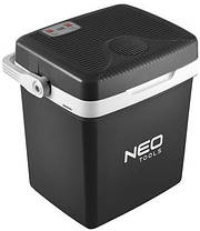 Холодильник мобільний Neo Tools, 2в1, 26л, 230/12В, підігрів 55Вт, охолодження 60Вт, електронна панель, USB-порт, 3.8кг, фото 3
