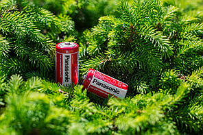 Батарейка Panasonic RED ZINC вугільно-цинкова C(R14) блістер, 2 шт., фото 4