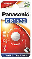 Батарейка Panasonic літієва CR1632 блістер, 1 шт.