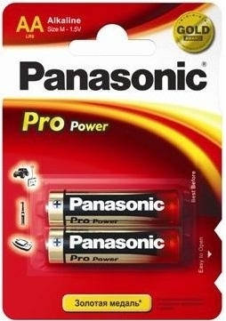Батарейка Panasonic PRO POWER лужна AA блістер, 2 шт., фото 1