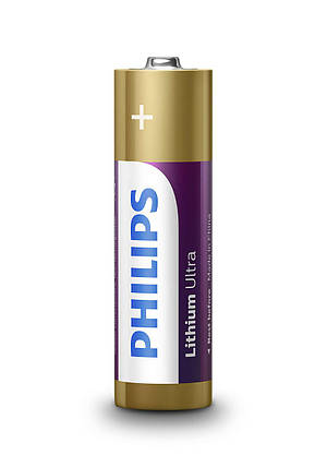 Батарейка Philips Lithium Ultra літієва AA блістер, 4 шт, фото 3