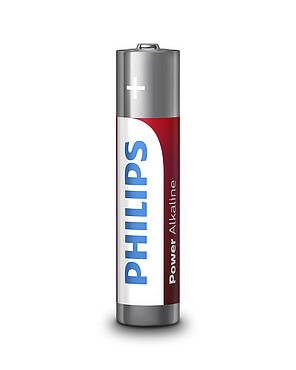 Батарейка Philips Power Alkaline AAA лужна блістер, 12 шт, фото 4