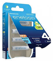 Акумулятор Panasonic Eneloop NI-MH AAA 800 мАг, 4 шт., фото 5