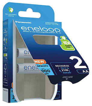 Акумулятор Panasonic Eneloop NI-MH AA 2000 мАг, 2 шт., фото 3