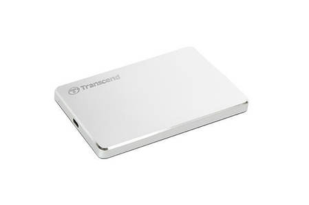 Портативний жорсткий диск Transcend 1TB USB 3.1 Type-C StoreJet 25C3S Silver, фото 3