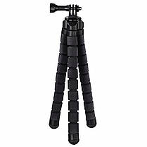Міні-штатив HAMA "Flex" для смартфонів і GoPro, 26 см, колір чорний, фото 3