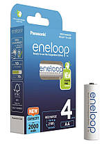Акумулятор Panasonic Eneloop NI-MH AA 2000 мАг, 4 шт., фото 5
