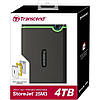 Портативний жорсткий диск Transcend StoreJet 25M3 — 4 ТБ, USB 3.1, захист від ударів, Iron Gray, фото 8