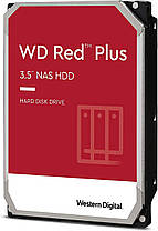 Жорсткий диск WD 6TB 3.5" 5400 256MB SATA Red Plus NAS, фото 2