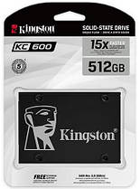 Накопичувач SSD Kingston 2.5" 512GB SATA KC600, фото 4