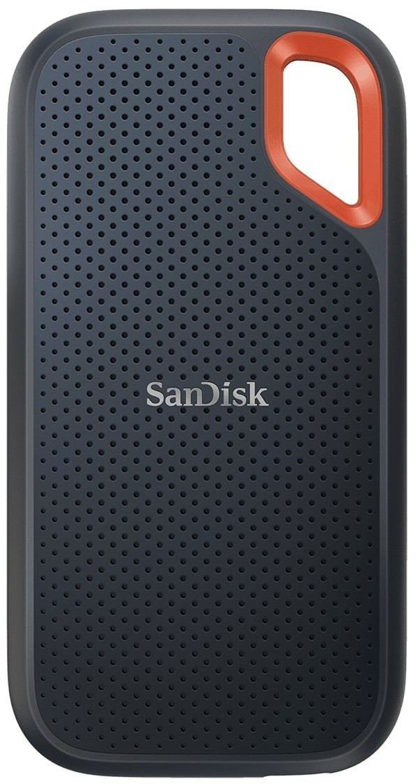Портативний SSD SanDisk 1TB USB 3.2 Gen 2 Type-C E61 — швидкість до 1050 МБ/с, захист IP55, корпус із карабіном