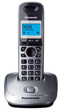 Радіотелефон DECT Panasonic KX-TG2511UAM Metallic, фото 1