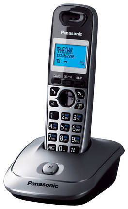 Радіотелефон DECT Panasonic KX-TG2511UAM Metallic, фото 3