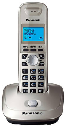 Радіотелефон DECT Panasonic KX-TG2511UAN Platinum, фото 3