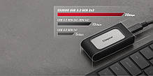 Портативний SSD Kingston 1TB USB 3.2 Gen 2x2 Type-C XS2000, фото 5
