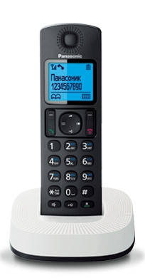 Радіотелефон DECT Panasonic KX-TGC310UC2 Black-White, фото 1