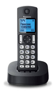 Радіотелефон DECT Panasonic KX-TGC310UC1 Black, фото 1