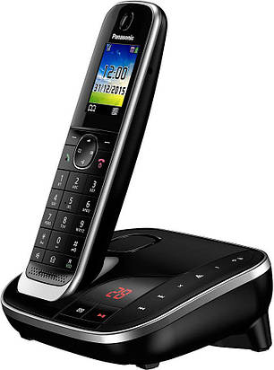 Радіотелефон DECT Panasonic KX-TGJ320UCB Black, фото 3
