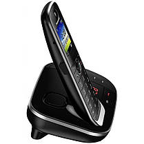 Радіотелефон DECT Panasonic KX-TGJ320UCB Black, фото 4