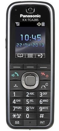 Системний бездротовий DECT телефон Panasonic KX-TCA285RU для АТС TDA/TDE/NCP, фото 1