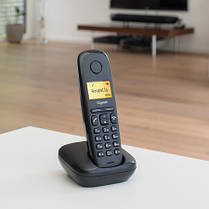Радіотелефон DECT Gigaset A170 DUO Black, фото 3