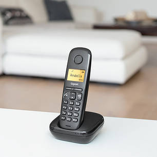 Радіотелефон DECT Gigaset A270 Black, фото 3