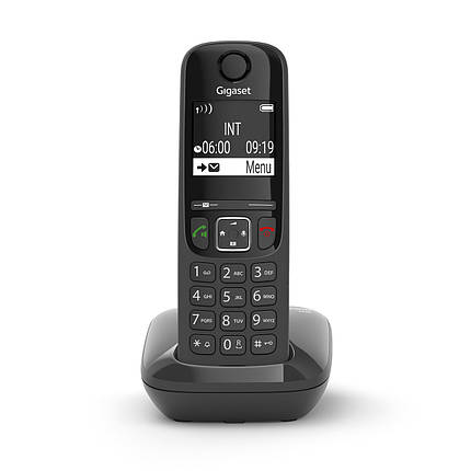 Радіотелефон DECT Gigaset AS690 Black, фото 1