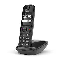 Радіотелефон DECT Gigaset AS690 Black, фото 5