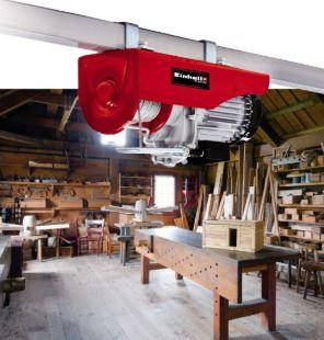 Тельфер електричний Einhell TC-EH 600, 1050Вт, до 600кг, трос 18м, 16.75кг, фото 3