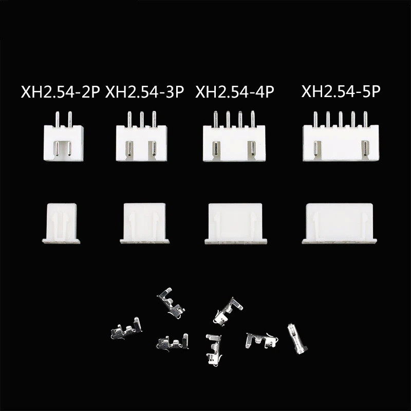 Разъем JST XH2.54 mm 2/3/4/5/6/7/8/9/10 пин мама-папа коннектор (ID ...