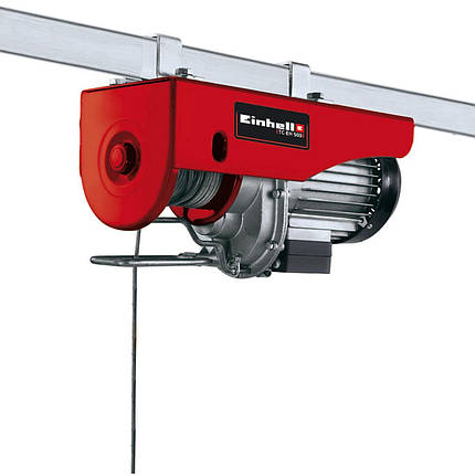 Тельфер електричний Einhell TC-EH 500, 1000Вт, до 500кг, трос 12м, 15.15кг, фото 1