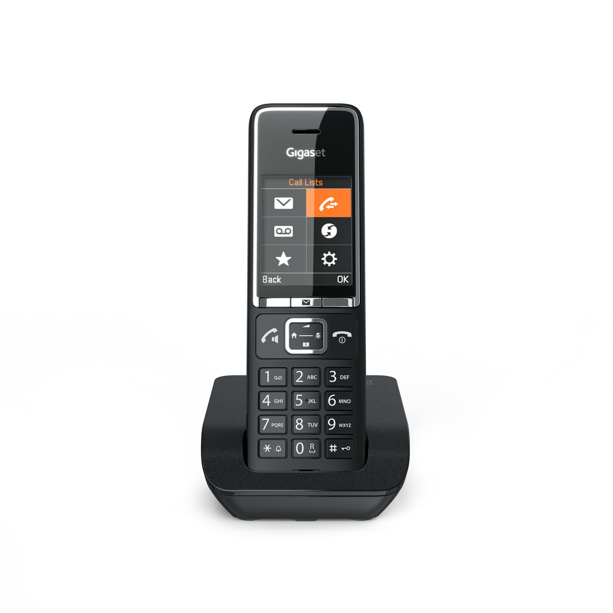 Радіотелефон DECT Gigaset Comfort 550 Black Chrome