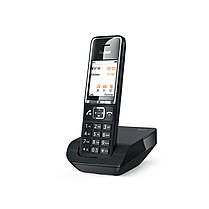 Радіотелефон DECT Gigaset Comfort 550 Black Chrome, фото 5