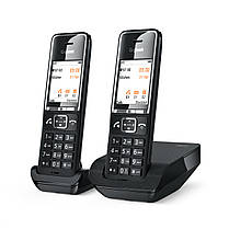 Радіотелефон DECT Gigaset Comfort 550 DUO Black Chrome, фото 4