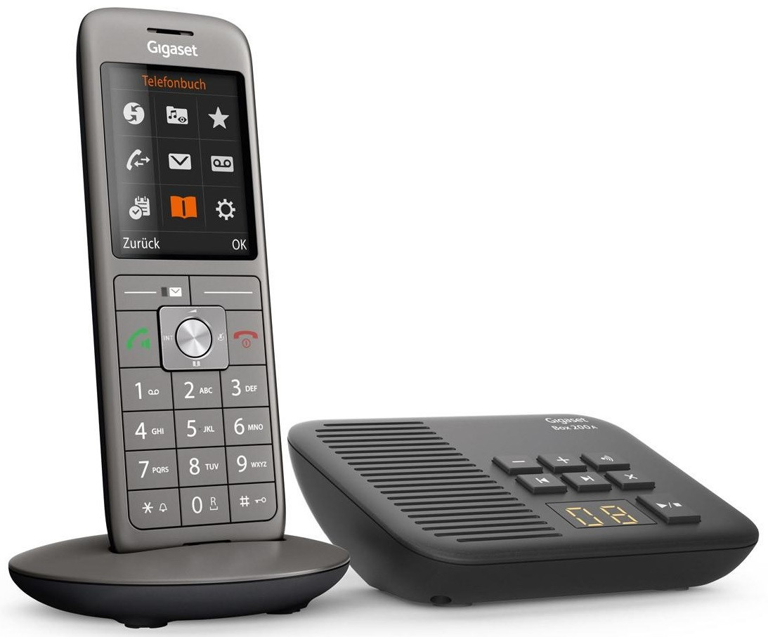 Радіотелефон DECT Gigaset CL660A Antracite