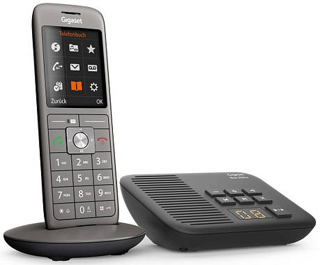 Радіотелефон DECT Gigaset CL660A Antracite, фото 1