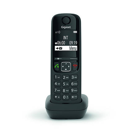 Додаткова трубка DECT Gigaset AS690HX Black, фото 1