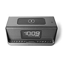 Акустична док-станція iHome IBN350G, Qi Wireless Charging, BT, NFC, USB, Aux Mic, фото 3