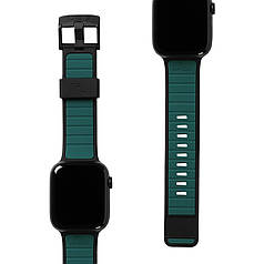 Ремінець UAG для Apple Watch 45/44/42 Torquay, Black-Turquoise