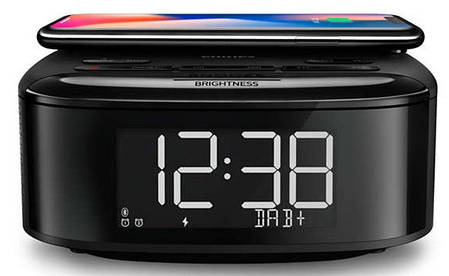 Радіогодинник Philips TAR7705 FM/DAB+, stereo 4W, LCD, Qi, Wireless, фото 1