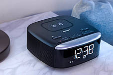 Радіогодинник Philips TAR7606 FM/DAB+, stereo 4W, LCD, Qi, Wireless, фото 4
