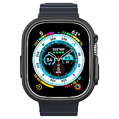 Чохол-накладка Spigen для Apple Watch Ultra (49mm) Thin Fit, Black