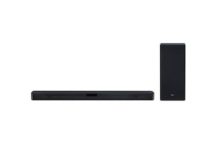 Звукова панель LG SL5Y 2.1, 400W, Hi-Res, DTS Virtual: X, LCD, Bass Blast, Wireless, фото 1