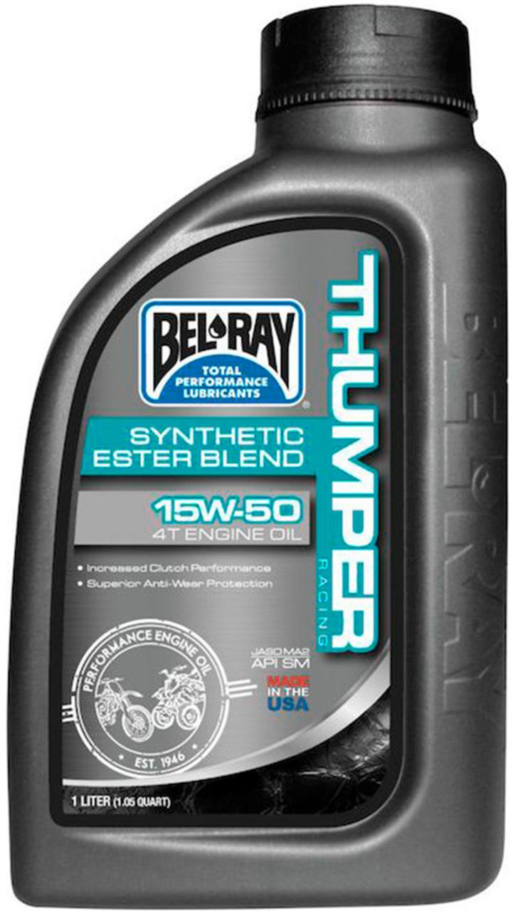 Моторна олія Bel-Ray Thymper напівсинтетичне 4T 15W-50 1L