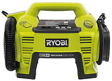 Компресор автомобільний акумуляторний Ryobi R18i-0, 18В ONE+, 10.3бар, без АКБ та ЗП, фото 4