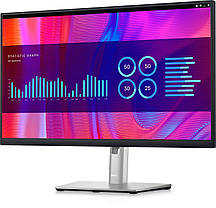 Монітор DELL 23.8" P2423DE HDMI, DP, USB-C, RJ-45, IPS, 2560x1440, sRGB 99%, Pivot, фото 4