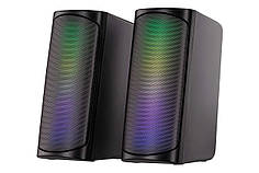 Акустична система 2E PCS231 RGB Matrix, 2.0, USB, Black